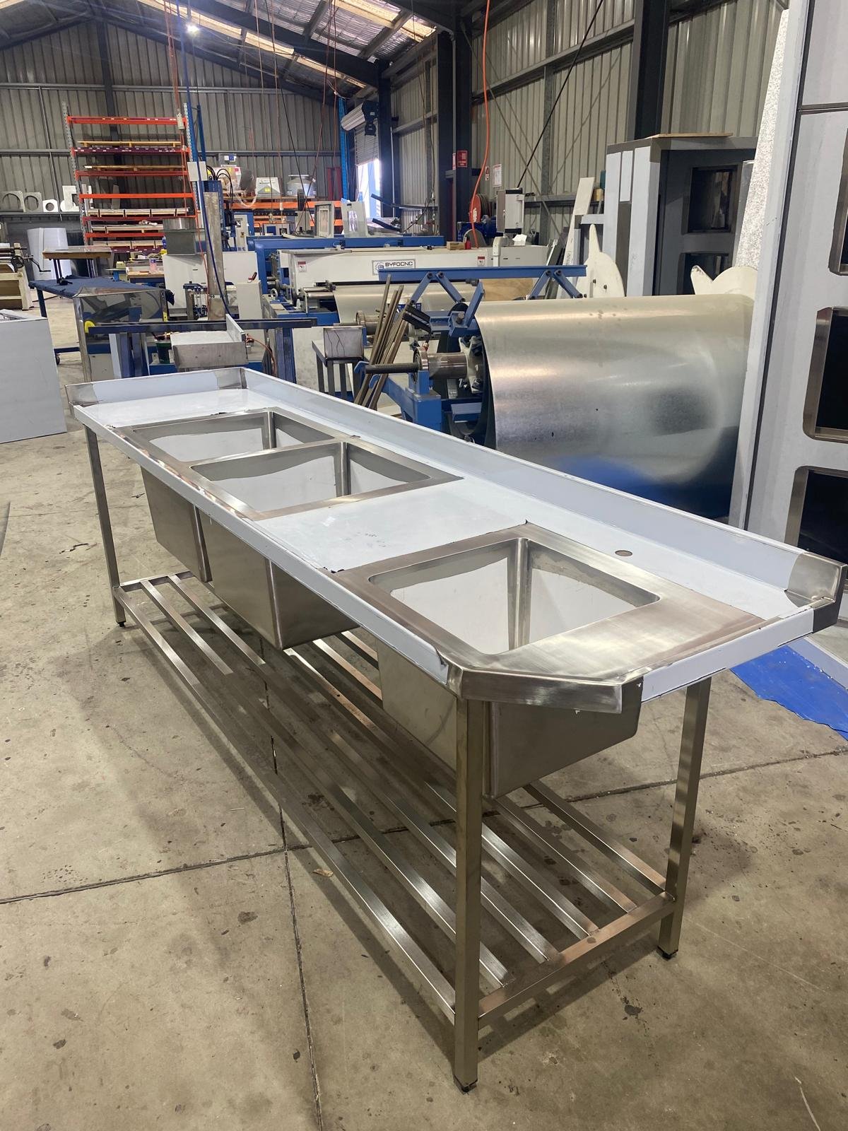 stainless steel in bench sydeny